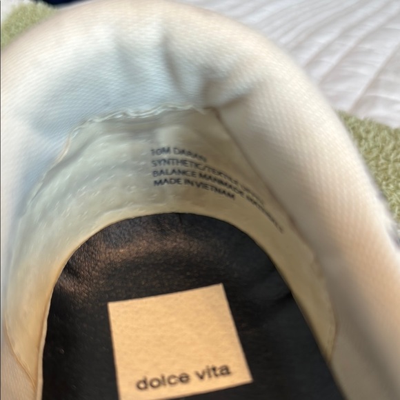 Dolce Vita Black and White Sneakers with Chunky Sole - Picture 3 of 5